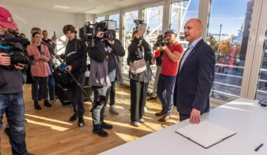 Alexander Kaloutis erster Tag als OB „Neustart für Dortmund“