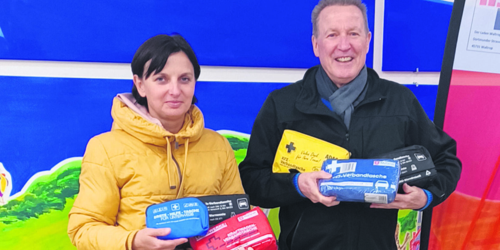 „Ein wenig Hilfe für die kriegsgeplagte Ukraine“