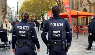 Polizeikontrollen in der Dortmunder Innenstadt
