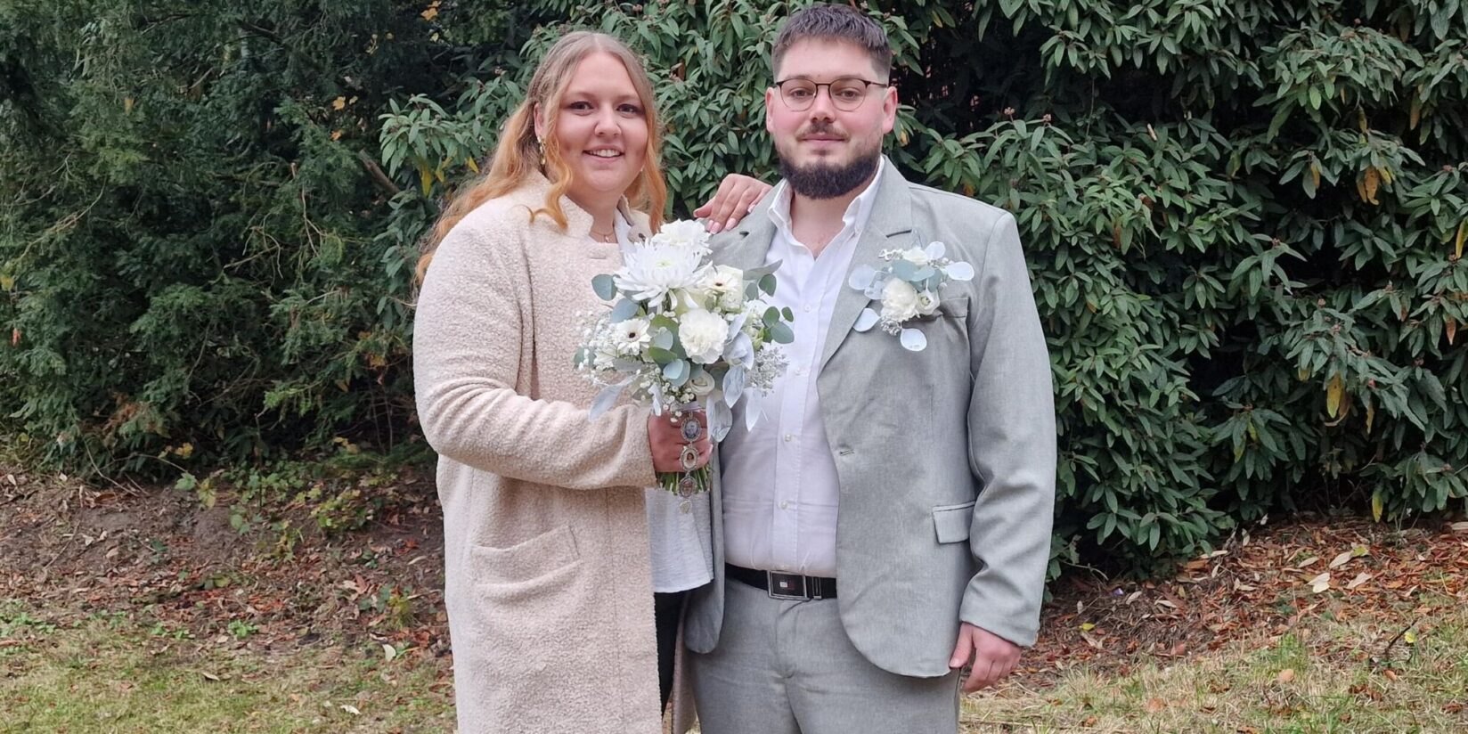 Pia und Richard Kron feiern ihre Hochzeit