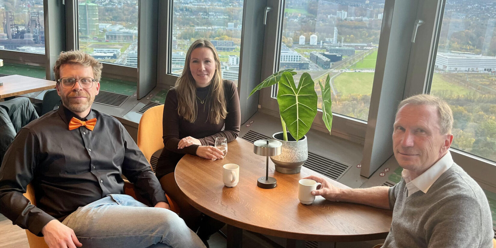 So sieht es im Drehrestaurant im Florianturm aus: Fotos liefern erste Eindrücke