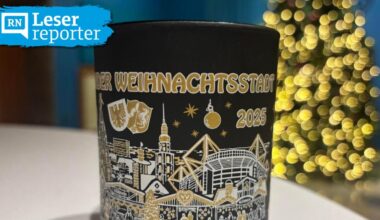 So kommt die neue Glühweintasse an