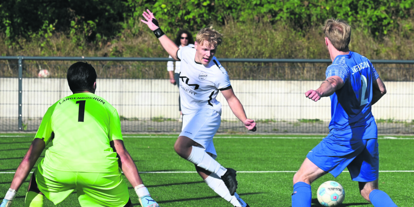 Protest gegen SV Hochlar nach Schiri-Fehler