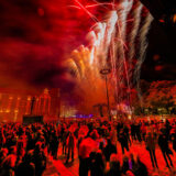 Silvester-Party auf dem Friedensplatz in Dortmund