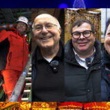 Eine Zusammenstellung fünf verschiedener Personen, die in die Kamera lächeln.