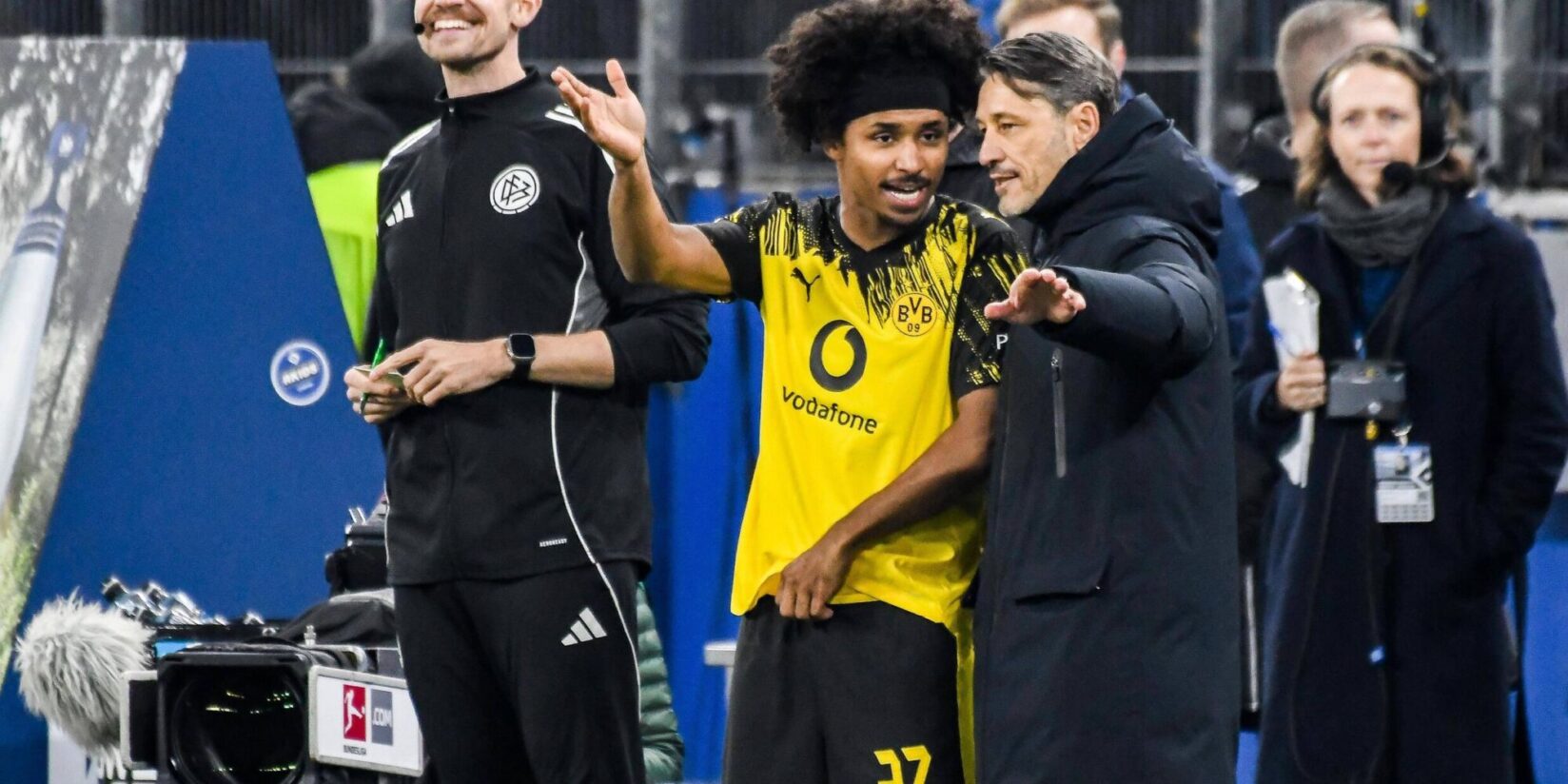 BVB ohne Süle und Bensebaini gegen Stuttgart? Kovac nimmt Adeyemi in Schutz