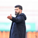 22.11.2025, Fussball, 2. Bundesliga, Saison 2025/2026, 13. Spieltag, Preußen Münster – FC Schalke 04, Trainer Miron Muslic (FC Schalke 04)