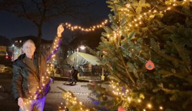 Herten-Süd schmückt Weihnachtsbaum 2025 – wir zeigen Fotos