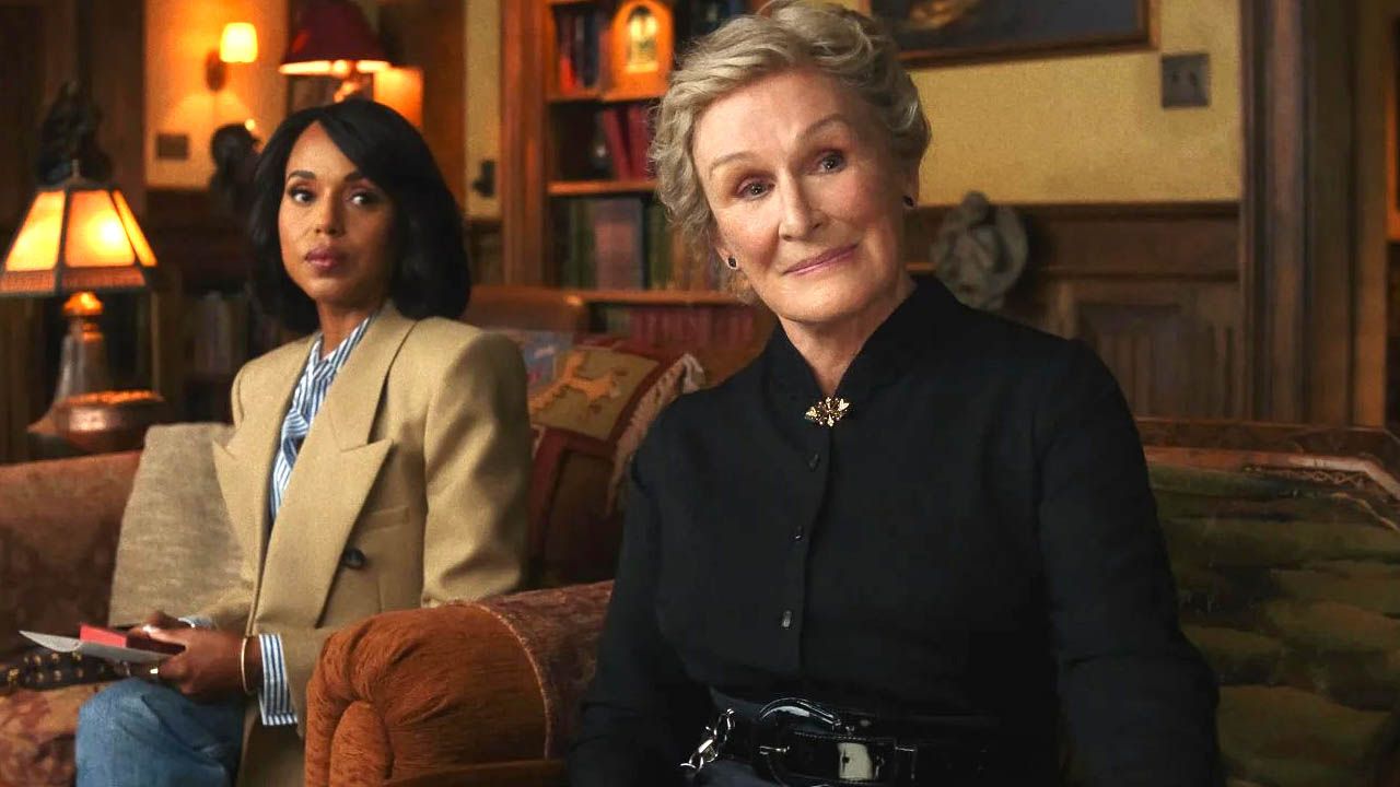 Auch „Django Unchained“-Star Kerry Washington und Hollywood-Legende Glenn Close („Eine verhängnisvolle Affäre“) sind im dritten „Knives Out“-Film dabei.