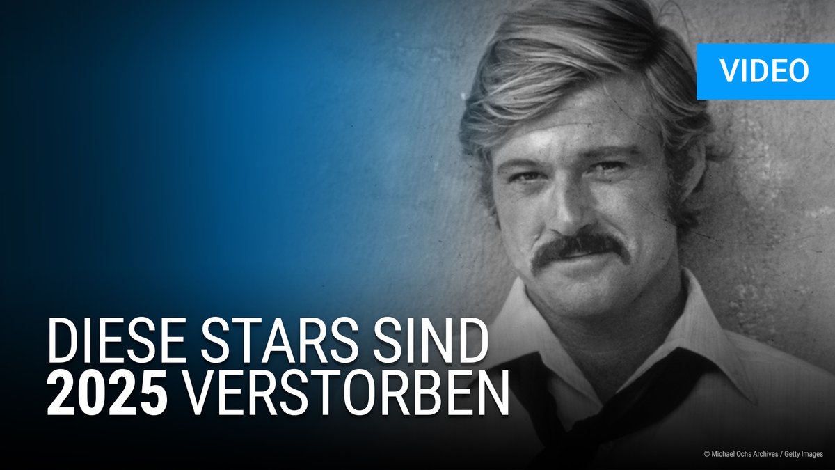 Diese Stars sind 2025 verstorben