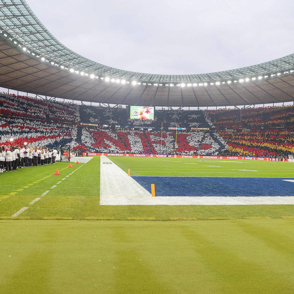 Beeindruckende Choreo von der Ostkurve...