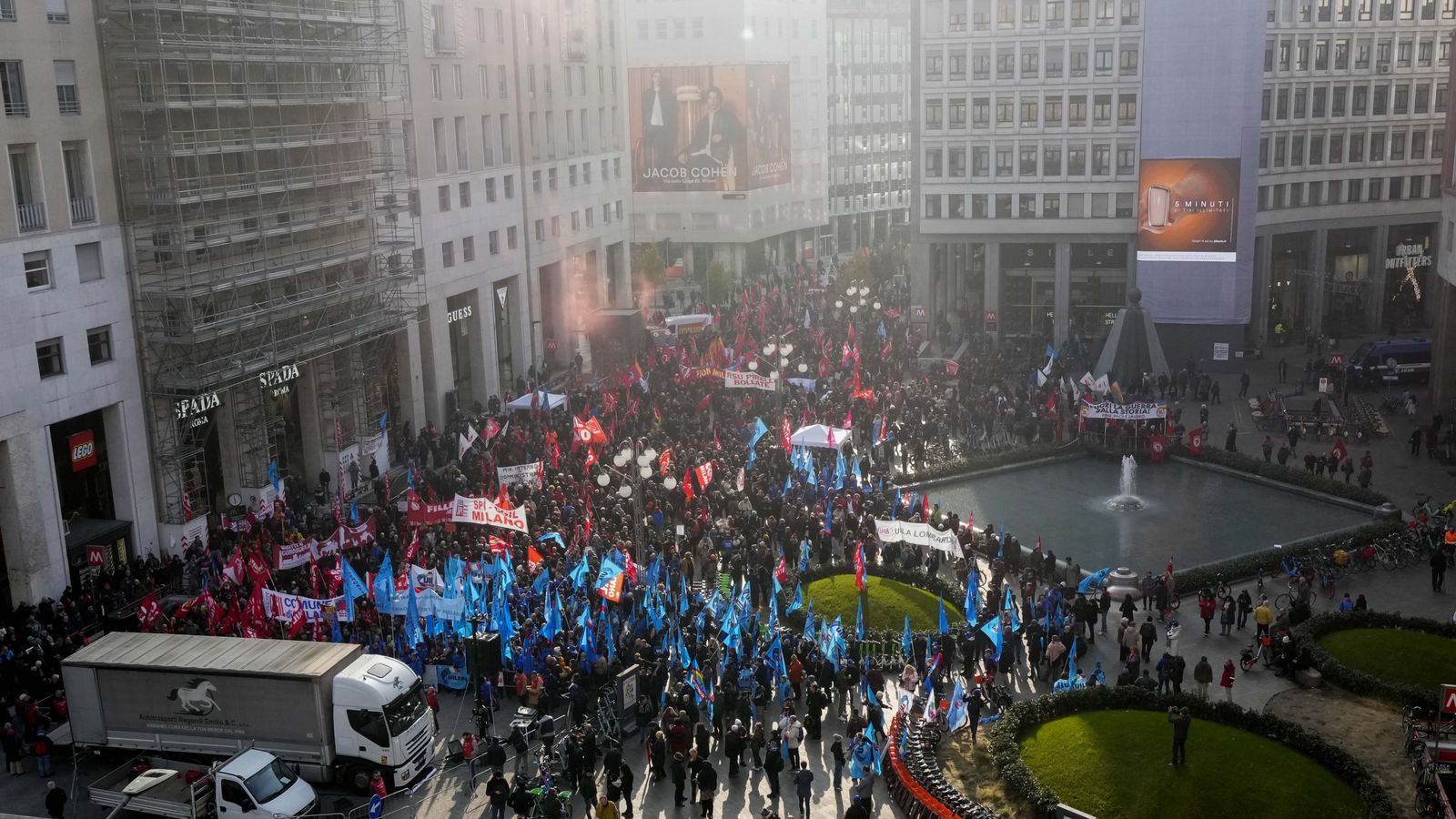 In ganz Europa entlädt sich die soziale Wut: Landesweite Streiks in Italien, Belgien und Portugal ausgerufen