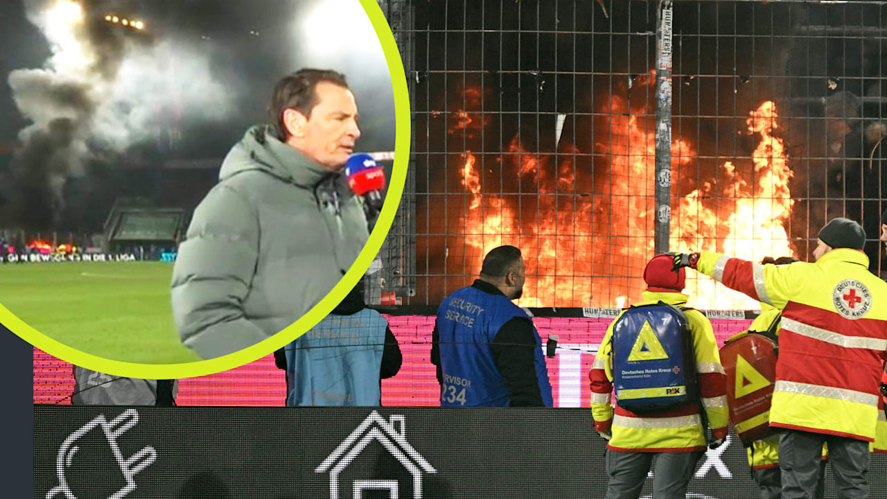 Nach dem Spiel im TV zu sehen: Brand im Köln-Stadion! | Sport