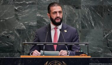 UN-Sanktionen gegen Interimspräsident al-Scharaa aufgehoben – DW – 07.11.2025