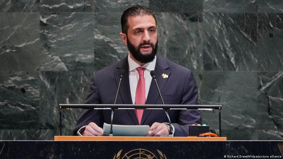 UN-Sanktionen gegen Interimspräsident al-Scharaa aufgehoben – DW – 07.11.2025