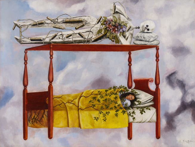 Frida Kahlos Gemälde «El sueño (La cama)» von 1940 kommt am 20. November in New York unter den Hammer.