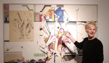 Im Solinger Zentrum für verfolgte Künste zerfließen von Karl Kunz surreal gemalte Körper