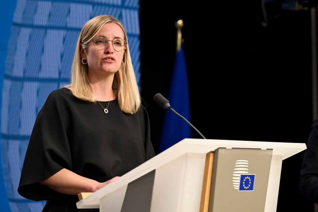 Die dänische Wirtschaftsministerin Stephanie Lose