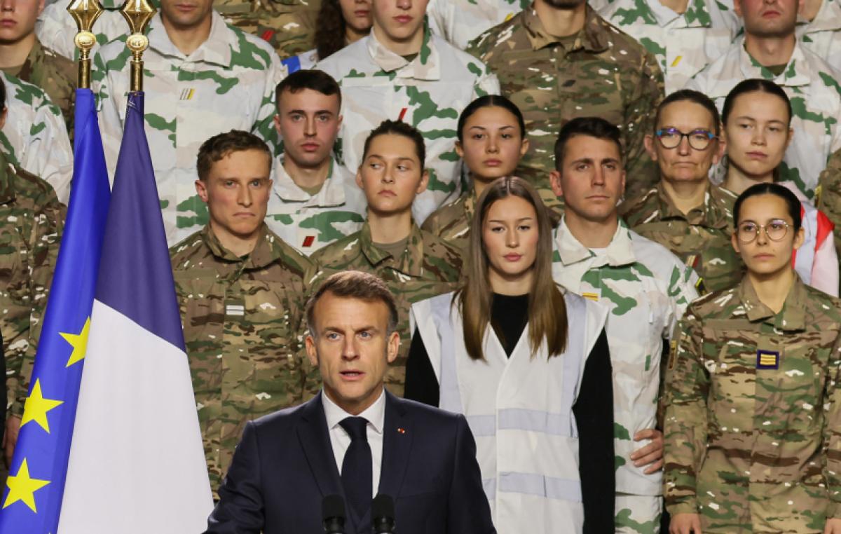 Macron kündigt freiwilligen Wehrdienst in Frankreich an