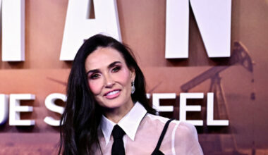 Hollywoodstar Demi Moore auf Besuch in Berlin