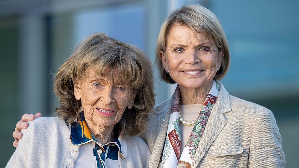 Trafen sich zu Gesprächen: Charlotte Knobloch und Schauspielerin Uschi Glas.