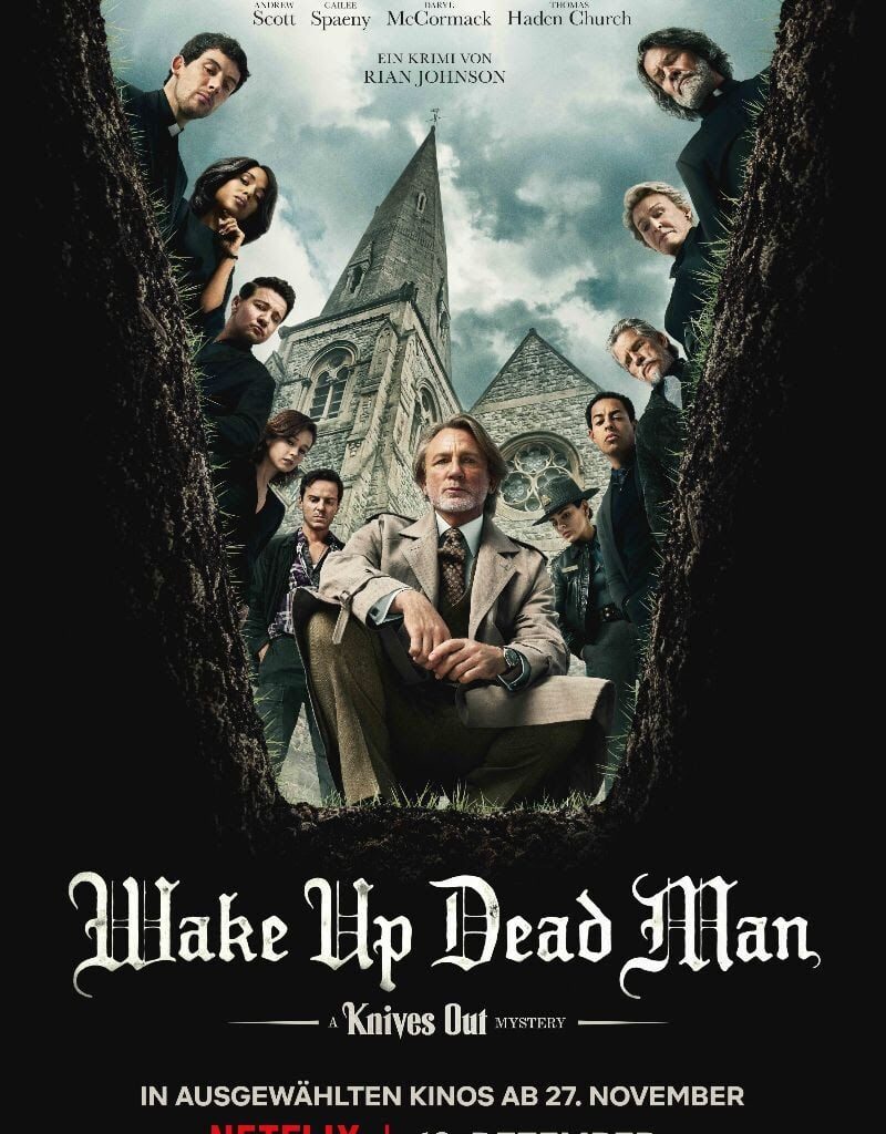 Kritik zu Wake Up Dead Man: A Knives Out Mystery: So wenig Benoit Blanc wie noch nie und trotzdem das nächste "Knives Out"-Highlight!