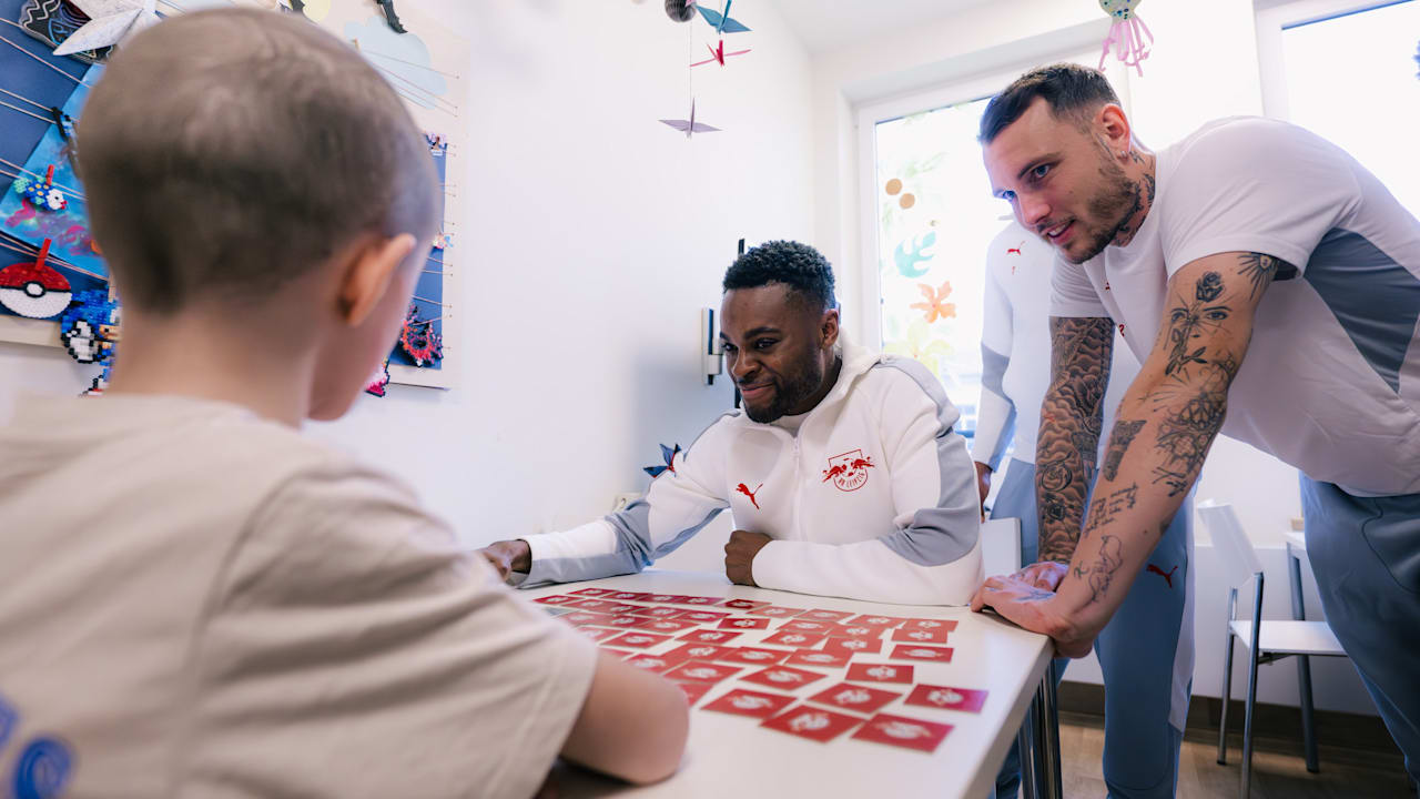 RB Leipzig: „Was mir nahegeht ...!“ Emotionaler Besuch in Kinderklinik | Sport