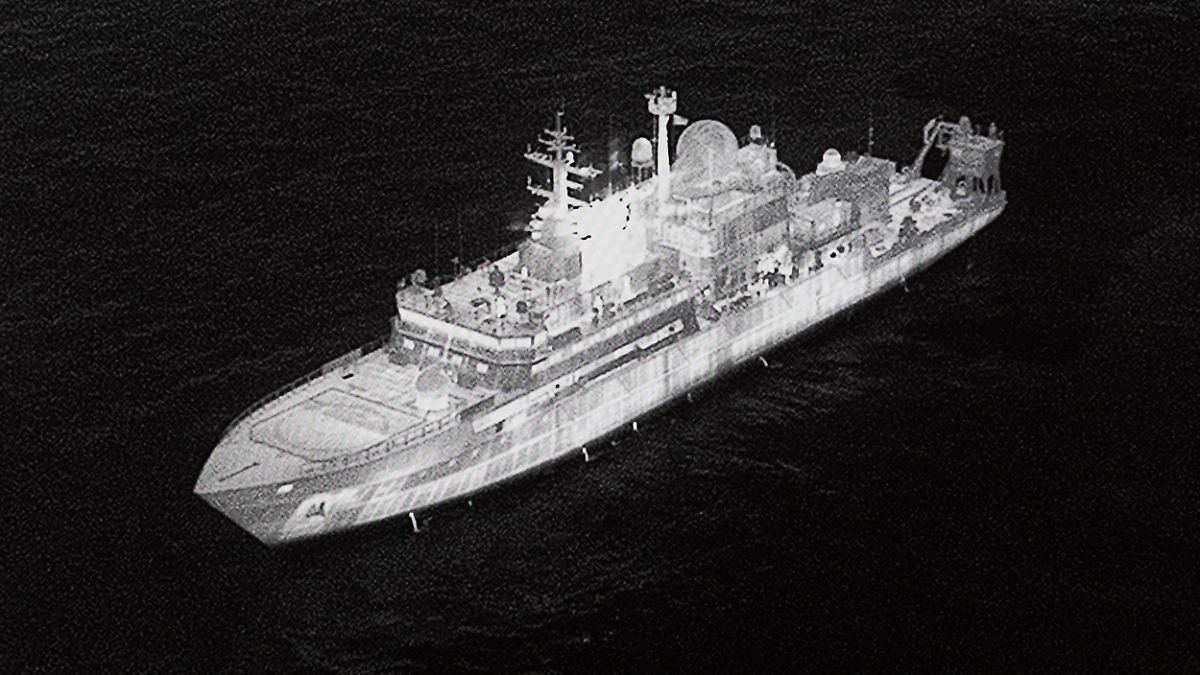 "Wir wissen, was ihr tut": Russisches Schiff nimmt britische Piloten mit Laser ins Visier