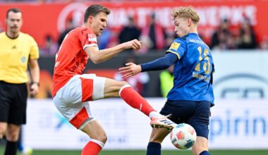 Holstein Kiel gegen Hertha BSC am 29.11.2025