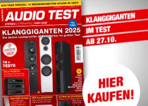 AUDIO TEST Ausgabe 08/2025 HiFi Review kaufen Magazin