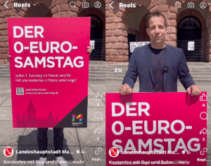 Der Null-Euro-Samstag an jedem ersten Samstag im Monat wird auch 2026 fortgesetzt. - Foto: Stadt Mainz