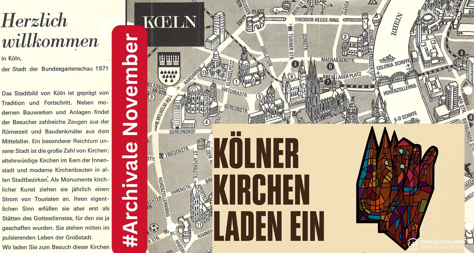You are currently viewing Unsere Archivale für November: „Kölner Kirchen laden ein“