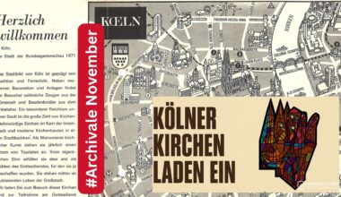 You are currently viewing Unsere Archivale für November: „Kölner Kirchen laden ein“