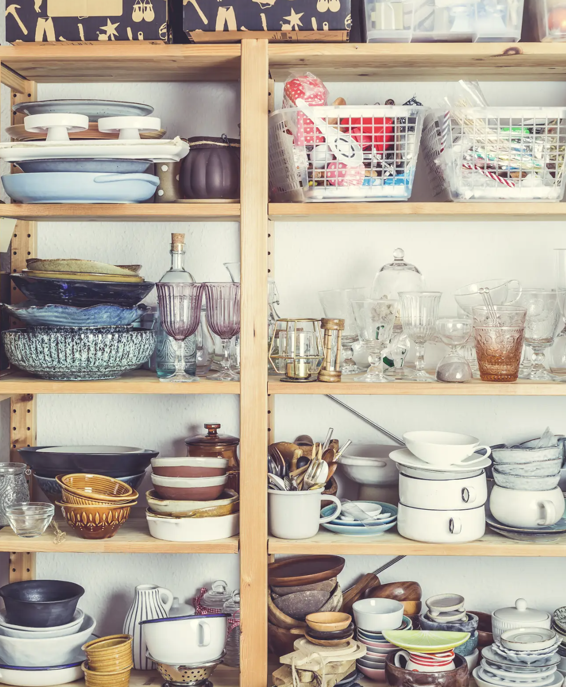 Zueinander passende Stücke sehen luxuriöser aus.