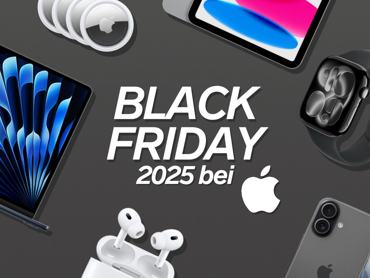 Beispiel-Deals für die Apple-Angebote am Black Friday 2025