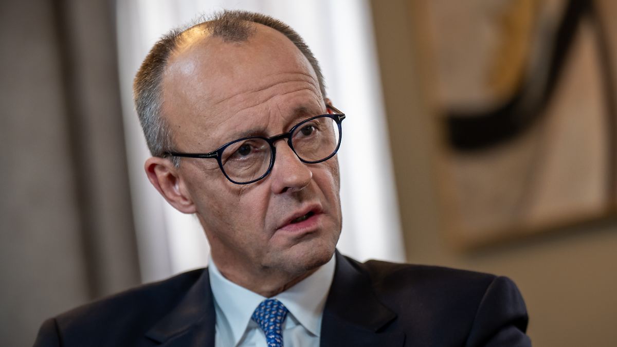 Interview mit RTL/ntv: Merz nennt US-Plan in Teilen "nicht zumutbar"