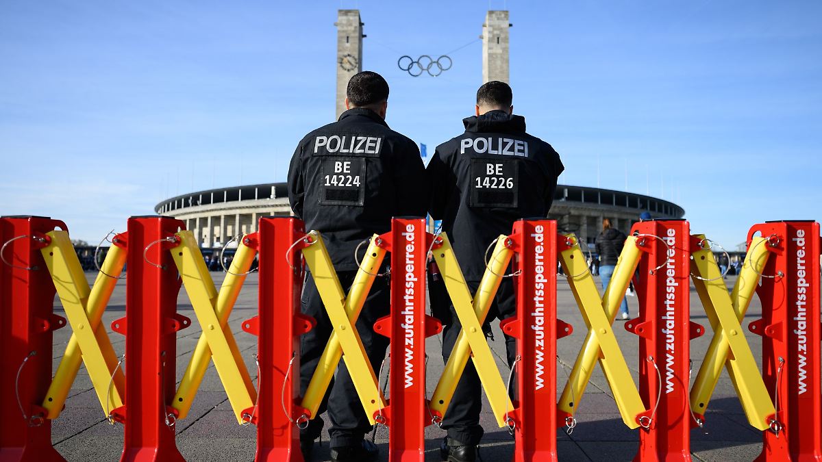 Berlin & Brandenburg: Vor Hertha gegen Dresden – Polizei meldet ruhigen Start