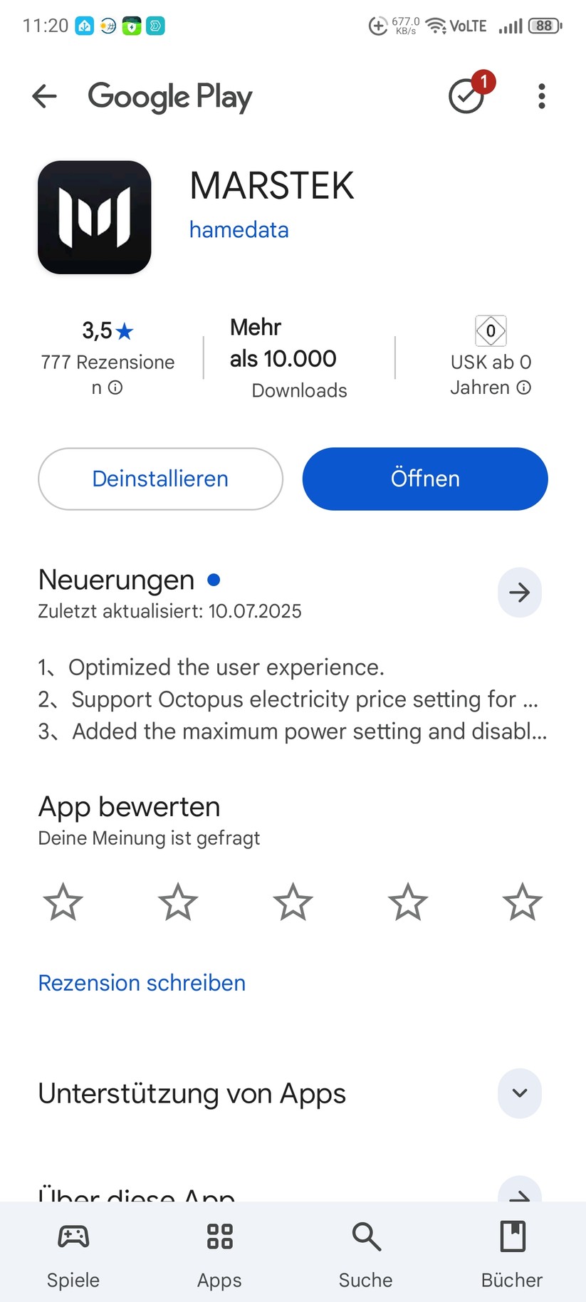 Marstek Jupiter C Plus: Einrichtung mit Marstek-App und Shelly Pro 3EM
