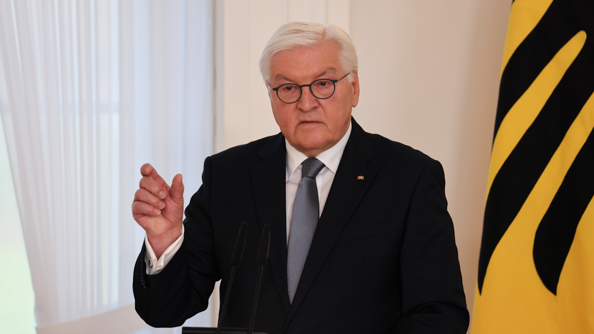 Bildbeschreibung: Bundespräsident Frank-Walter Steinmeier.