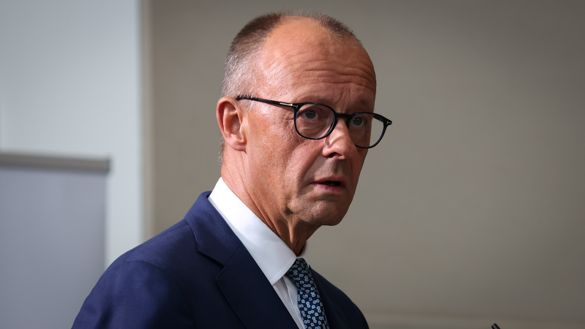 Bildbeschreibung: Der Bundeskanzler Friedrich Merz.