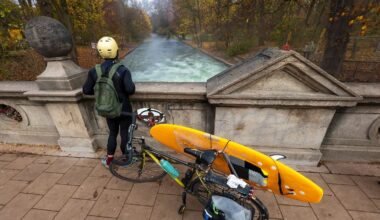 Neue Taktik mit Kies: München versucht Eisbachwelle wiederzubeleben