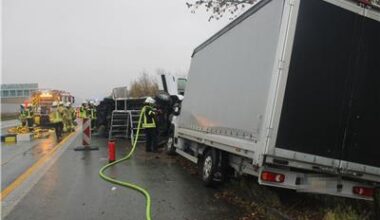 Schwerer Unfall - A2 Richtung Hannover stundenlang gesperrt