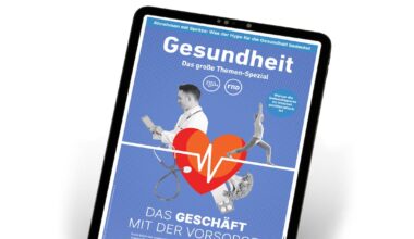 Unser Geschenk für Sie: Jetzt durchs Themenspezial „Gesundheit“ blättern