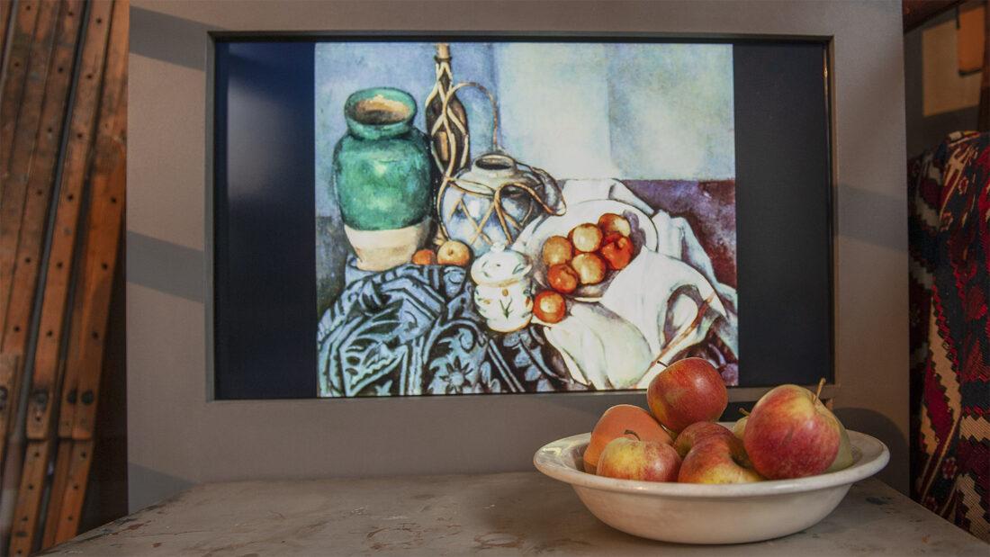 Im Atelier von Cézanne. Foto: Hilke Maunder