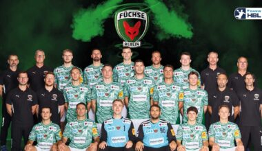 Füchse Berlin – Handball Bundesliga und EHF Champions League Saison 2025/2026 – Copyright: Füchse Berlin