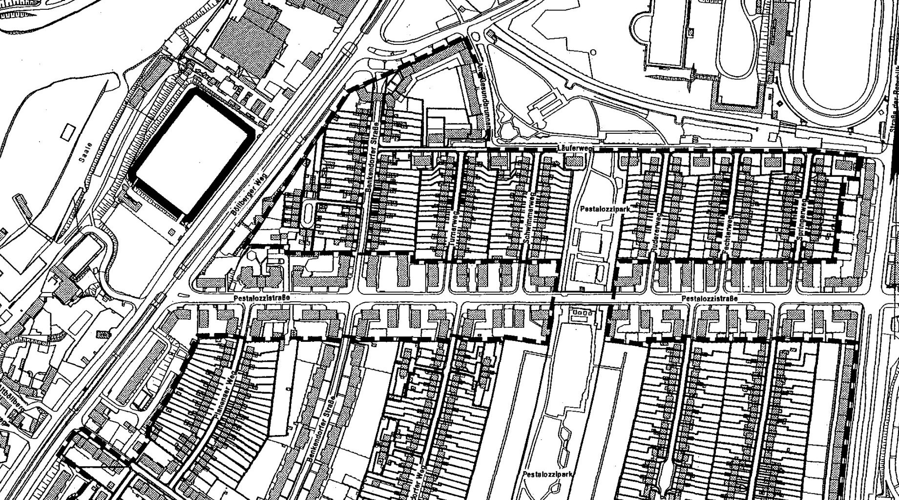 Stadt Halle veröffentlicht Arbeitsstand zur Überprüfung der Erhaltungssatzung für die Gartenstadt Gesundbrunnen - HalleSpektrum.de