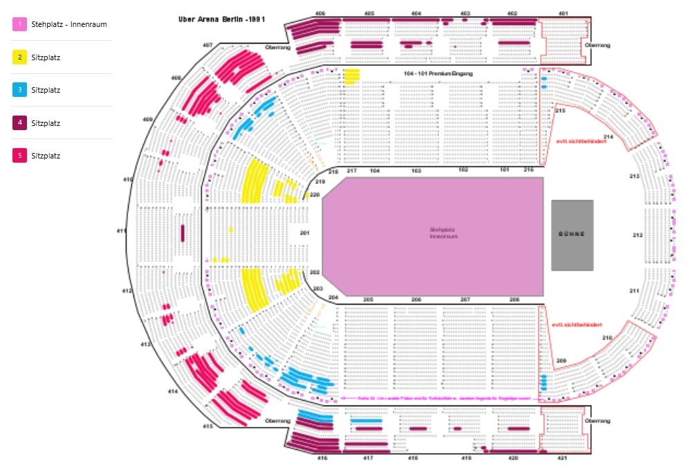 Guns 'n Roses - Ticketpreise und Kategorien Berlin 2026