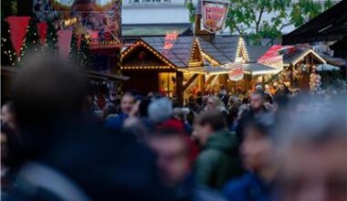 Frühstarter-Weihnachtsmarkt in Essen: Glühwein im November