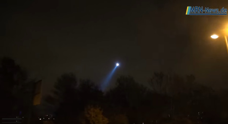 Hubschrauber Vermisstensuche Nacht