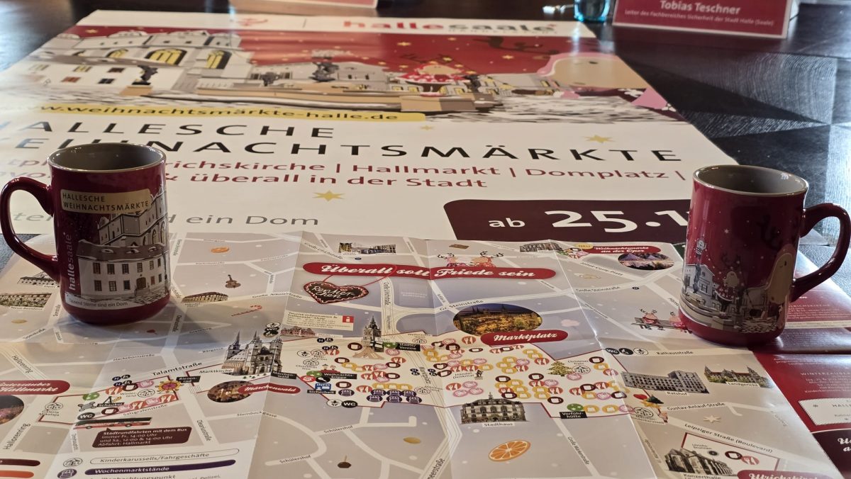 Weihnachtsmarkt in Halle (Saale) öffnet am 25. November 2025 mit 93 Ständen – beleuchtete Fassaden, stille Stunde, gema-freie Musik – Du bist Halle